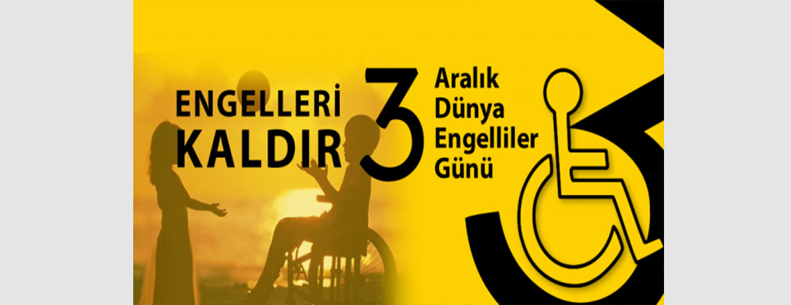 Bekir Pınar'dan Engelliler Günü Mesajı